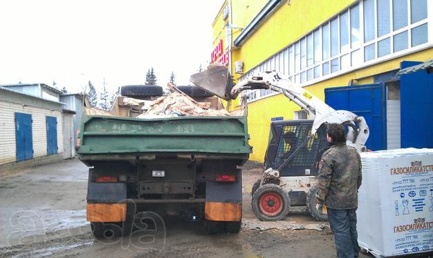 Вывоз строительного мусора на свалку