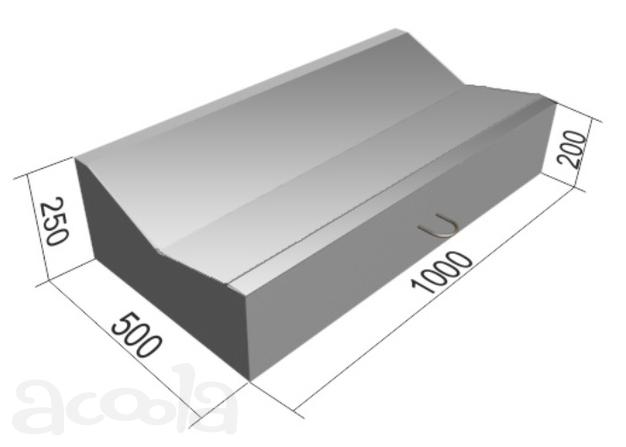 Лотки прикромочные Б-1-20-50.